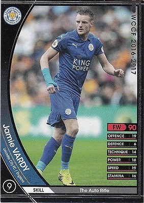 世界74枚限定！PANINI JAMIE VARDY  直筆サインカード JAMIE VARDY 2024-25 Panini Impeccable EPL #34/49 MATCH WORN PATCH