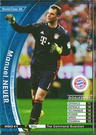 WCCF ノイアー ☆【16-17 / WGK2】マヌエル・ノイアー | WCCF,WCCF【通常弾】,WCCF