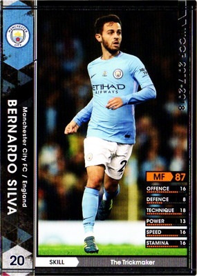 17-18 / 040】ベルナルド・シウバ | WCCF,WCCF【通常弾】,WCCF/2017