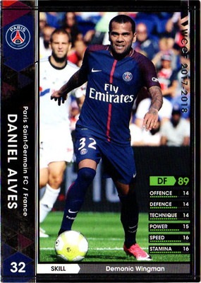 18シリダニエウ・アウベスALVES サイン入りトレーディングカード