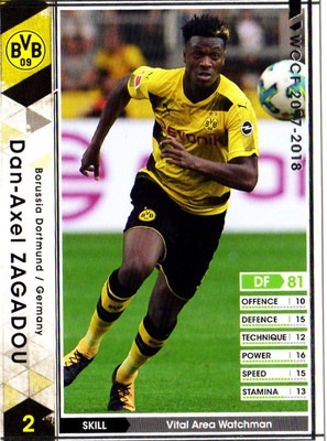 17-18 / 070】ダン=アクセル・ザガドゥ | WCCF,WCCF【通常弾】,WCCF