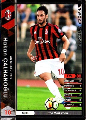 10枚限定】HAKAN CALHANOGLU ハカン・チャルハノール 選手 直筆サイン