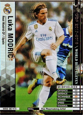 17-18シーズン　モドリッチ 17-18シーズンモドリッチ