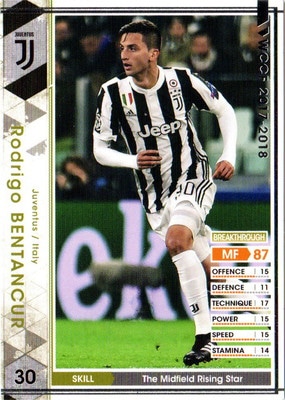 17-18 Ver.2.0 / A29】ロドリゴ・ベンタンクール(BT) | WCCF,WCCF