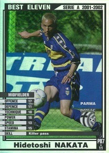 WCCF 付録等【１】 01-02 / PE】ヒデトシ・ナカタ [“WCCF 10th ANNIVERSARY BOOK