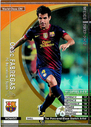 ☆【12-13 / WOM-EXT】セスク・ファブレガス | WCCF,WCCF【その他