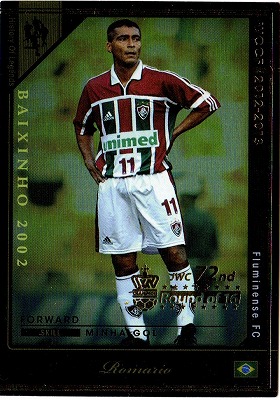 WCCF カード型賞状 2012-2013 HOLEロマーリオ バルセロナ WCCF カード