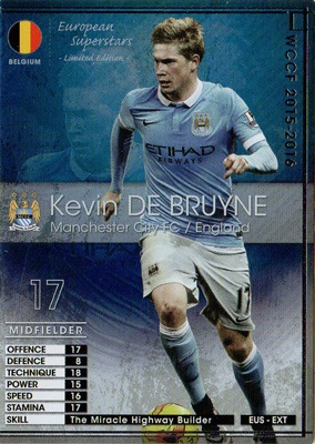 ☆【15-16 / EUS-EXT】ケビン・デ・ブライネ | WCCF,WCCF【その他