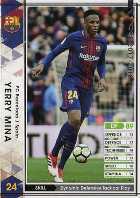 17-18 / EXT】ジェリー・ミナ | WCCF,WCCF【その他】,プロモーション