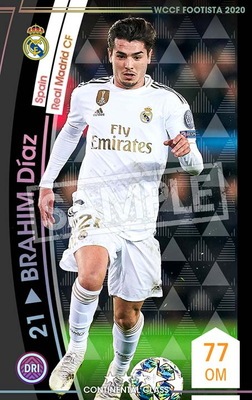 F20-7 026】ブラヒム・ディアス ☆3 CC | WCCF FOOTISTA,WCCF FOOTISTA