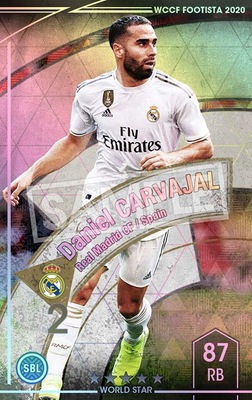 WCCF FOOTISTA ダニエル カルバハル カード WCCF 16-17 338 ダニエル・カルバハル | フルアヘッド