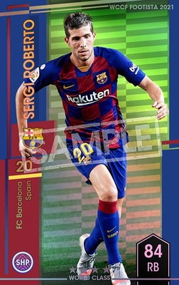 ※いくちゃん？※【チャリティー】セルジ・ロベルト選手 ペップ、エンリケの大のお気に入り。バルサでセルジ・ロベルトが