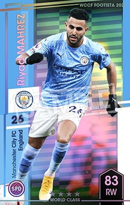 F21-EX】リヤド・マフレズ ☆4 WC | WCCF FOOTISTA,WCCF FOOTISTA