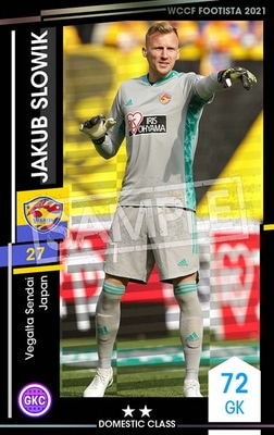 WCCF 付録等【2】 F21-2 083】ヤクブ・スウォビィク ☆2 DC | WCCF FOOTISTA,WCCF