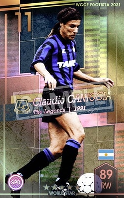 F21-3 LE】クラウディオ・カニーヒア ☆5 WS | WCCF FOOTISTA,WCCF