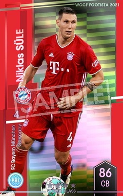 ランクアップ済み】【F21-3 016-R】ニクラス・ズーレ ☆4 WC | WCCF