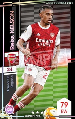 F21-7 002】リース・ネルソン ☆3 CC | WCCF FOOTISTA,WCCF FOOTISTA
