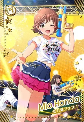 ツアマス　SSR　本田未央 アイドルマスターツアーズ ツアマス 本田未央 パラレル サイン