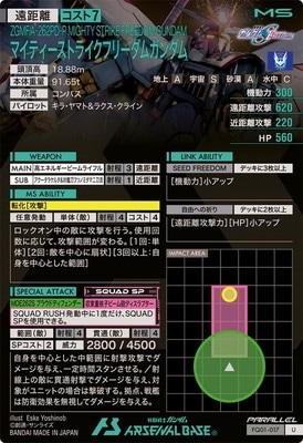 FQ01-017 マイティーストライクフリーダムガンダム U【PARALLEL