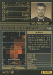 DavidBeckham  デビッドベッカム　ravencard 12-13 / EXT】デイビッド・ベッカム [EXTRA10] | WCCF,WCCF【その他