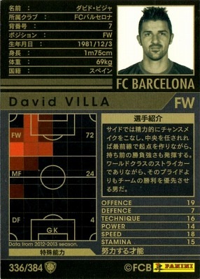 WCCF ダビド・ビジャ WCCF 2006-2007 WFW 5/5 ダビド・ビジャ - メルカリ