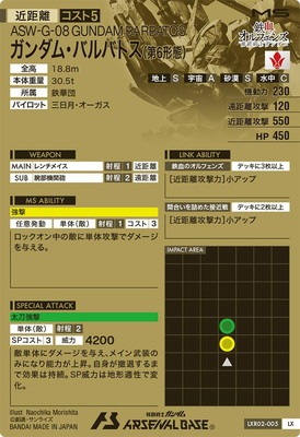 LXR02-005 ガンダム・バルバトス(第6形態) LX | 機動戦士
