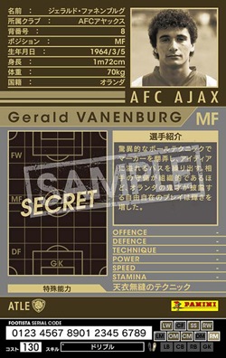 FOOTISTA 変換済み】【12-13 ATLE】ジェラルド・ファネンブルグ | WCCF