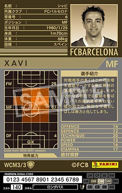 WCCF ロケテスト12-13 バルセロナ バルサ シャビ チャビ P img60292763.jpg