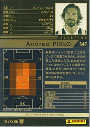 13-14 / 187】アンドレア・ピルロ | WCCF,WCCF【通常弾】,WCCF/2013
