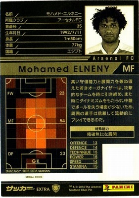 16-17 / EXT】モハメド・エルネニー | WCCF,WCCF【その他