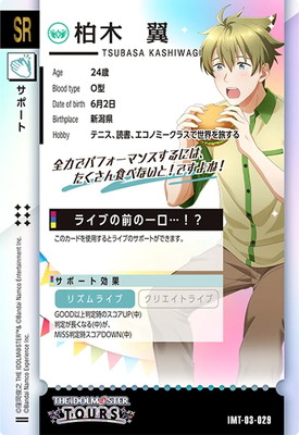 ツアマス　アイドルマスターツアーズ　柏木翼　プロモ　キャンペーン　パラレル ツアマス アイドルマスターツアーズ 柏木翼 プロモ キャンペーン