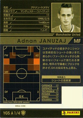 ☆【14-15OE / YGS A1】アドナン・ヤヌザイ | WCCF,WCCF【通常弾