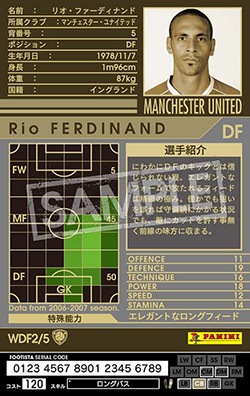 ��FOOTISTA �Ѵ��Ѥߡ� ��06-07 WDF2�ۥꥪ���ե����ǥ��ʥ��