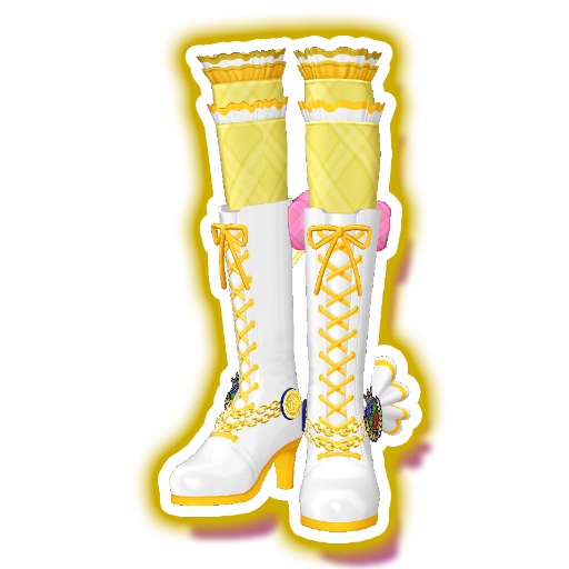 マイチケ】☆3-046 せいしゅんスクールれもんいろシューズ R