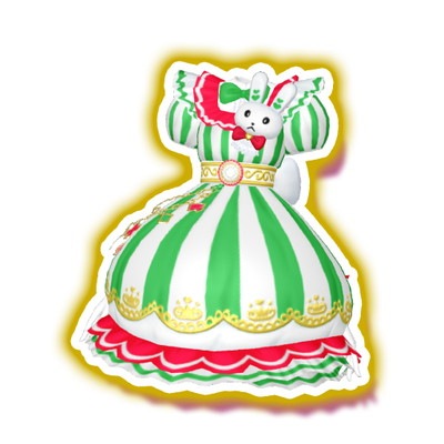 ドリチケ】☆ドリームシアター神4弾 ワンダーランドトリコロールコーデ