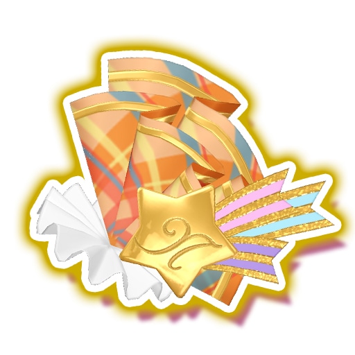 マイチケ】☆T5-017 マイ☆ドリームミルキーオレンジヘアアクセ PR