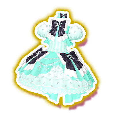 マイチケ】☆T6-094 ディアマイフューチャーミントサイリウムワンピ CR