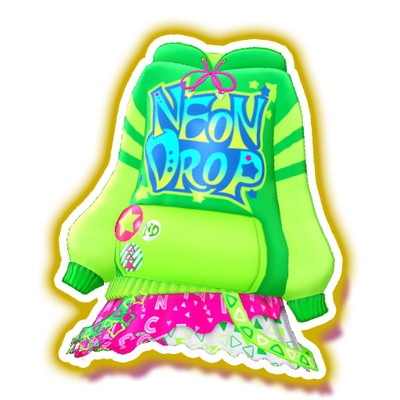 ドリチケ】☆TDR2-35～37 ストリートグリーンパーカコーデ R