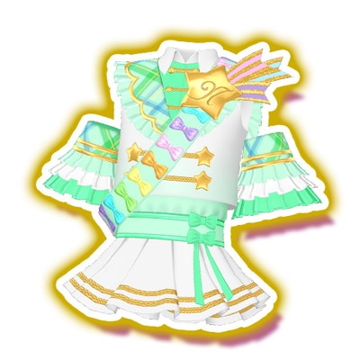 ドリチケ】☆TDR5-05～08 マイ☆ドリームミルキーグリーンコーデ PR