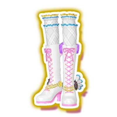 A-193 せいしゅんスクールしろいろシューズ R | プリパラ,通常弾