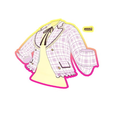 PM2-113 チェックセットアップピンクトップス R | ワッチャプリマジ