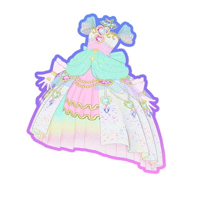 PM2-1-001 プリンセスハートフェザーワンピ UR | ワッチャプリマジ