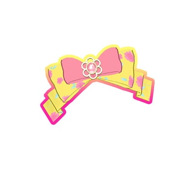 PM2-1-050 フラワーパターンイエローアクセ R | ワッチャプリマジ,通常