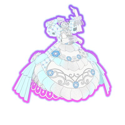 PM2-1-190 ホワイトクリスマスツリースマイルワンピ PMR | ワッチャ