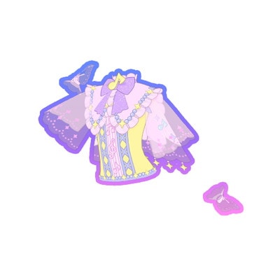 P-439 ミュージックエールパープルトップス UR | ワッチャプリマジ