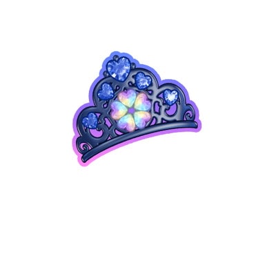 PM2-5-008 はじまりのプリンセスロイヤルブルーアクセ UR | ワッチャ