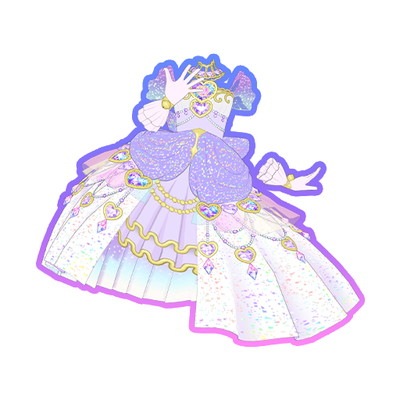 PM2-5-052 プリンセスハッピーパープルワンピ UR | ワッチャプリマジ