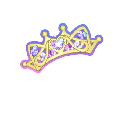 PM2-5-054 プリンセスハッピーパープルアクセ UR | ワッチャプリマジ