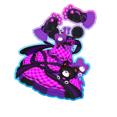 PM2-5-102 ミラクルベアダークワンピ UR | ワッチャプリマジ