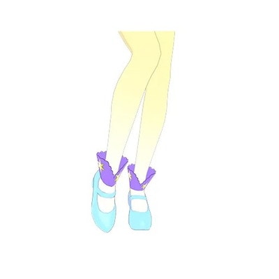 V1-038 きらきらくらげピンクシューズ ☆4 | アイプリバース,通常弾,1